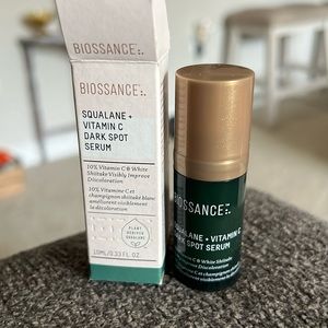 Biossance 10ml squalane vitamin c dark spot serum